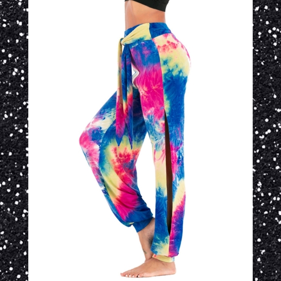 ‼️CLEARANCE PRICE FIRM‼️HP⭐🎉Tye Dye Pants🎉⭐ - Picture 2 of 6